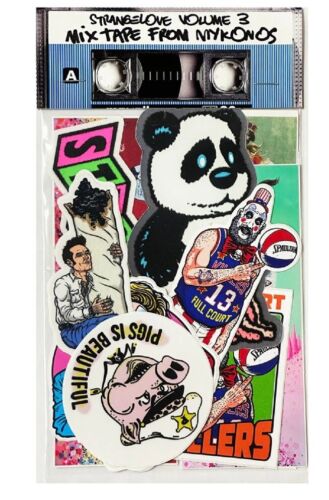 Strangelove Stickers Volume #3 Mixtape - Captain Spalding Panda Jesus Elf Pigs