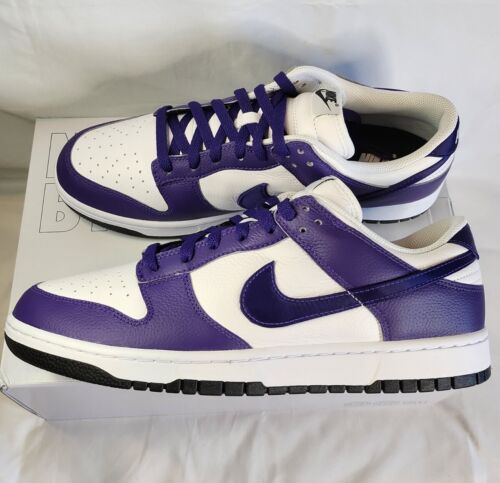 Nike Dunk Low By You Court Purple | Mens Size 12 | Nike ID White Black Blueberry
