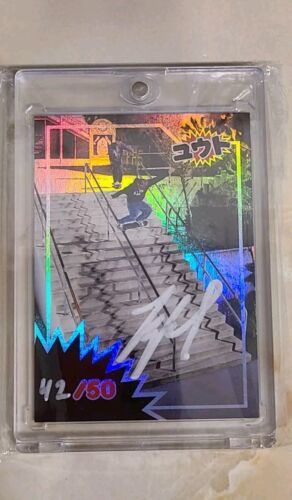 ABD Collectibles Yuto Horigome Quickstrike Autographed #42/50 Holographic RaRe!