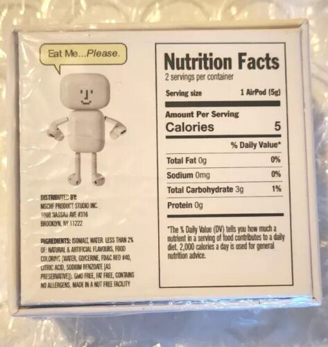 MSCHF Candy Airpods NEW GaG Gift *Ships FAST* New In Box Candy Earbuds