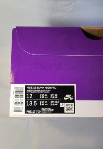 Nike SB Dunk High | Mens Size 12 | Sweet Tooth Candy Corn Halloween Theme Dunks
