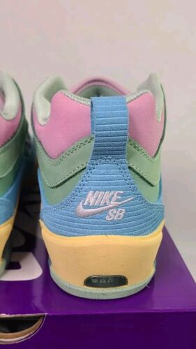 Nike SB Air Max Ishod Wair QS x Verdy Visty | Mens Sz 12 | Blue Gaze Pink Green