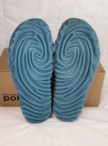 Crocs x Salehe Bembury Pollex Slide | Mens Size 11 | Ships FAST Blue Tashmoo NEW
