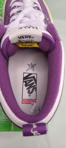 Vans x Carpet Company Skate Half Cab | Mens 9.5 | Purple Croc Skin Marshmallow