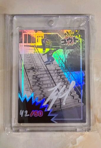ABD Collectibles Yuto Horigome Quickstrike Autographed #42/50 Holographic RaRe!