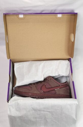 Nike SB Dunk Low PRM City of Love Burgundy Crush | Mens Size 11 | NEW!