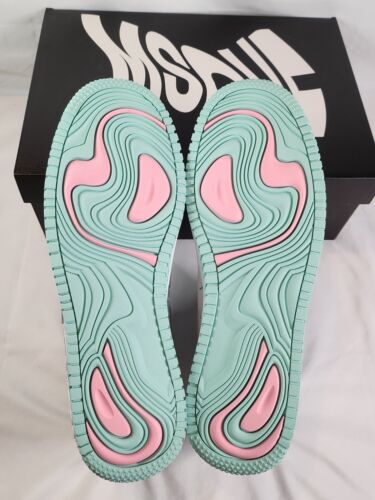 MSCHF Super Normal 2 Mint Mens Size 12 Coke White Green Blue University Red NEW!