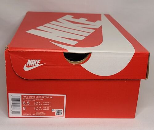 Nike Dunk Low "LA"Los Angeles Baltic Blue | Mens 6.5 / Womens Size 8 FLUFFY TOUNGE 🔥