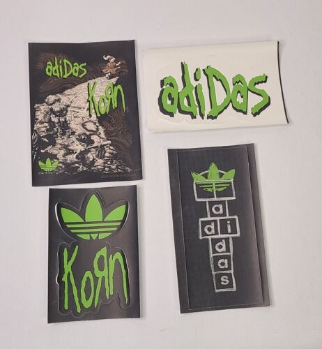 Korn x Adidas Sticker Pack From Every Collab - 12 Stickers - Super RARE! 🔥