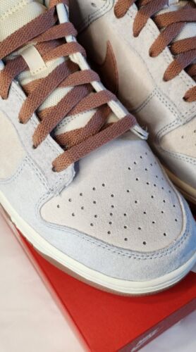 Nike Dunk Low Retro | Mens Size 12 | Fossil Rose Phantom Summit White Suede NWB