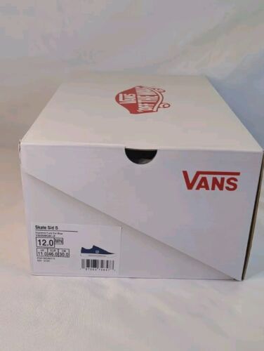 Supreme × Vans Sid 2024 BLUE | Mens Size 12 | "Fuck Em!" NIB Ships FAST! 🔥