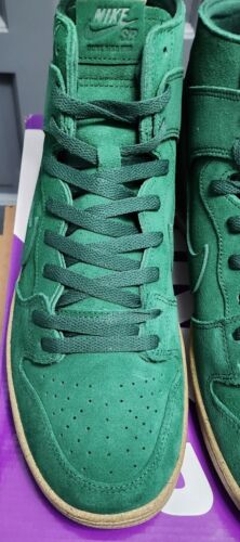 Nike SB Dunk High Pro Decon MENS SIZE 12 Gorge Green Deconstructed Craft Gum