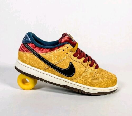 Nike SB Dunk Low City Of Cinema | Size 13 | Red Velvet Gold Wheat SHIPS TODAY!