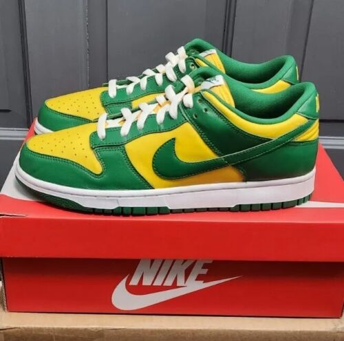 Nike Dunk Low SP Brazil 2020/2024 Green Yellow | Mens Size 12 | ✅️ Ships FAST!