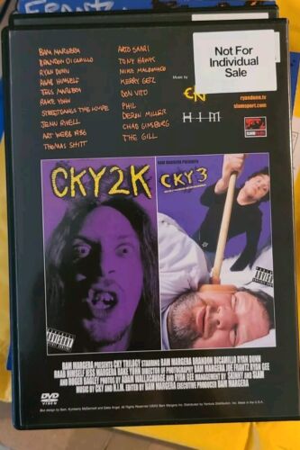 CKY 2 Pack DVD Box Set SIGNED By BAM MARGERA April Phil Trilogy Round 1 & 2 NEW!