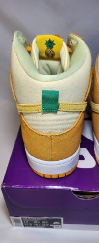 Nike SB Dunk High Pro Fruity Pack - Pineapple | Mens Size 12 | University Gold