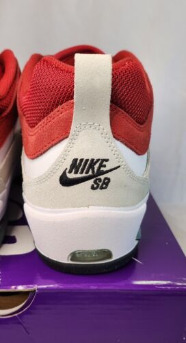 Nike SB Air Max Ishod Wair 2 | Mens Size 12 | Summit White Cream Varsity Red