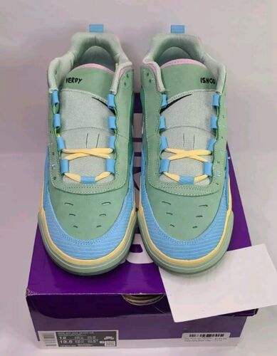 Nike SB Air Max Ishod Wair QS x Verdy Visty | Mens Sz 12 | Blue Gaze Pink Green