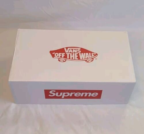 Supreme × Vans Sid 2024 BLUE | Mens Size 12 | "Fuck Em!" NIB Ships FAST! 🔥