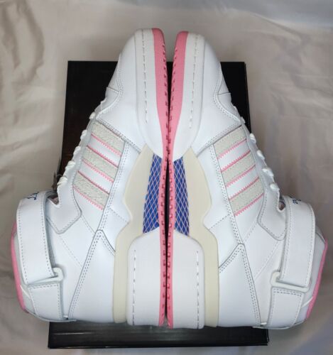 Adidas Forum 84 Mid ADV x Lil Dre Mens Size 12 Skate High White /Pink /Blue 🔥🔥