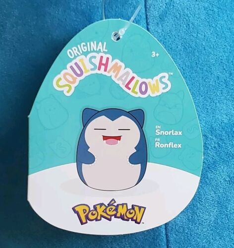 Squishmallows x Pokémon Snorlax Plush Toy 20" BRAND NEW! Super Big & Collectible