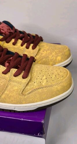 Nike SB Dunk Low City Of Cinema | Mens Sz 12 | Celestial Gold Red Navy Black NEW*