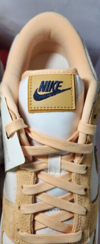 Nike Dunk Low LX Gold Suede Mens Size 12 / Womens 13.5 Extended Size A+ QUALITY