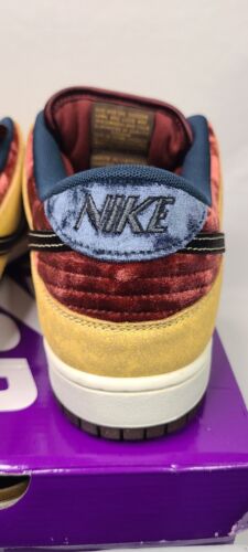 Nike SB Dunk Low City Of Cinema | Mens Sz 12 | Celestial Gold Red Navy Black NEW*