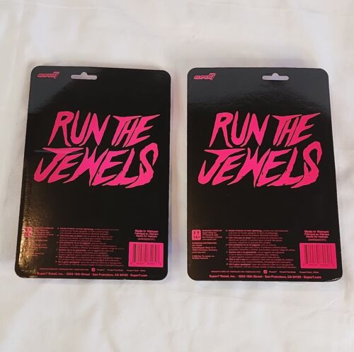 Run The Jewels - Super7 ReAction Figure - RTJ EL-P Dangerous Killer Mike 2 Pack