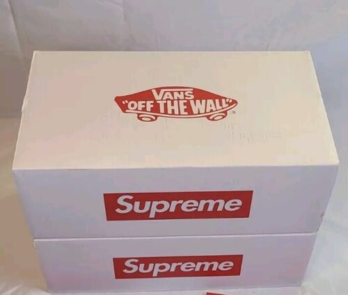 Supreme Γ Vans Sid 2024 RED | Mens Size 11.5 | "Fuck Em!" NIB Ships FAST! π₯