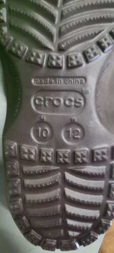 Crocs Clog x Carrots Exprosso Mens 10 Brand New HOT Summer Spring Shoes Mocha