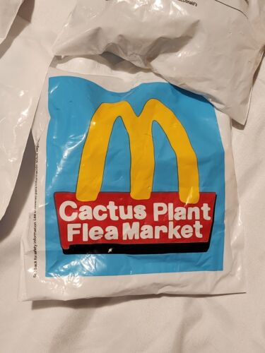 4x McDonalds Cactus Plant Flea Market CPFM Cactus Buddy Toys SEALED! SHIPS FAST