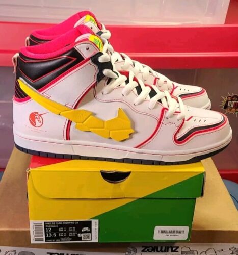 Nike SB Dunk High Pro QS x Gundam RX-0 Project Unicorn | Mens Sz 12 | OG ALL!!π₯