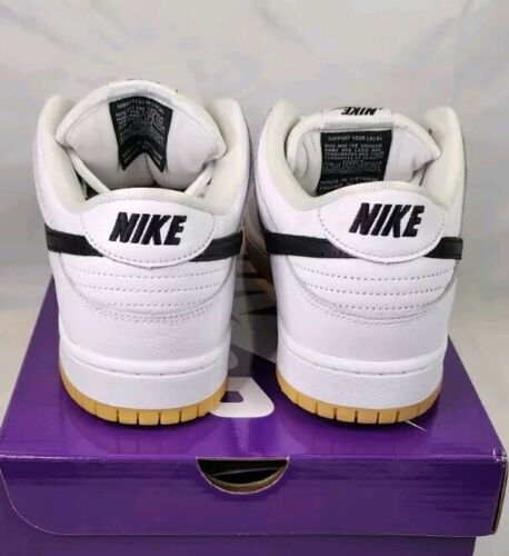 Nike SB Dunk Low Pro White Gum | Mens Size 13 | White Black Gum Pack SHIPS FAST