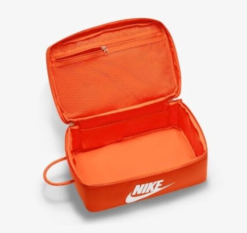 Nike Shoe Box Bag Orange White Crossbody Strap Fits Up to Size 13 NEW
