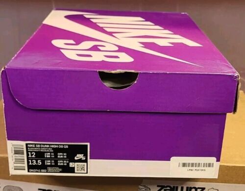 Supreme x Nike SB Dunk High OG | Mens 12 | Stormtrooper By Any Means Black NEW