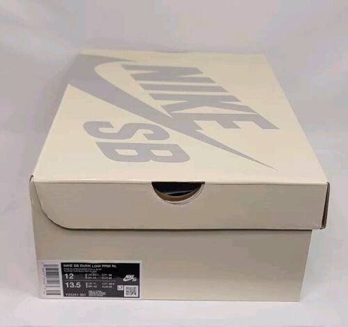 Nike SB Dunk Low PRM Rayssa Leal | Mens Sz 12 | Purple & Blue Swoosh Extra Laces