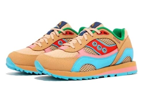 Jae Tips Originals x Saucony Shadow 6000 Tan / Pink | Mens Sz 6 / Womens Sz 7.5