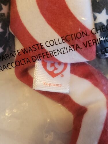 SUPREME x TY Beanie Baby - FW22 2022 + Chicago Cubs Beanie + Sticker Bundle