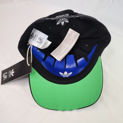 Adidas x Korn Snapback Hat Follow The Leader 30th Anniversary 90s Cap NWT!π₯