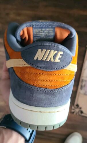 Nike SB Dunk Low Pro Light Carbon Monarch | Mens Sz 12 | USA Red Blue Gold White