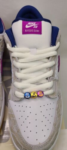 Nike SB Dunk Low PRM Rayssa Leal | Mens Sz 12 | Purple & Blue Swoosh Extra Laces