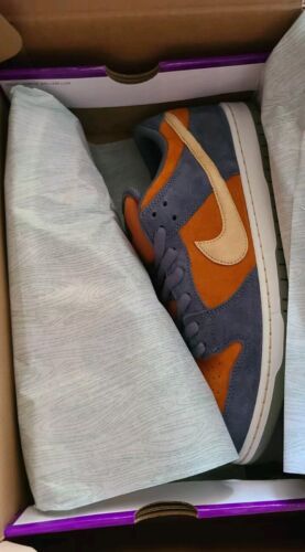 Nike SB Dunk Low Pro Light Carbon Monarch | Mens Sz 12 | USA Red Blue Gold White