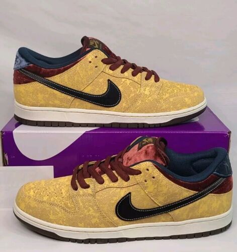Nike SB Dunk Low City Of Cinema | Size 13 | Red Velvet Gold Wheat SHIPS TODAY!