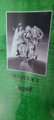 Welcome x Beetlejuice Sandworm And Movie Poster Top Deck 10.5' - BRAND NEW