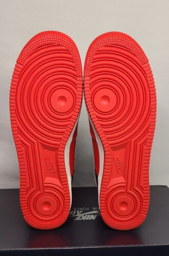 Nike Air Force 1 High '07 LV8 NBA 75th Ani | Mens 12 | Red Black Grey Fog RARE!