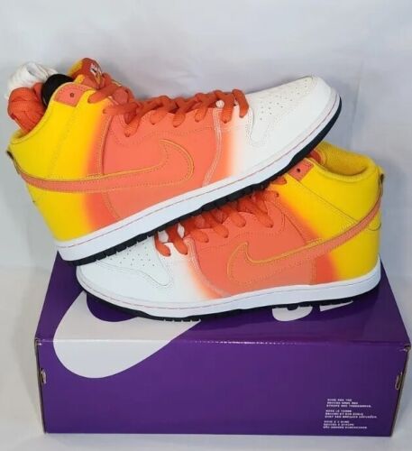 Nike SB Dunk High | Mens Size 12 | Sweet Tooth Candy Corn Halloween Theme Dunks