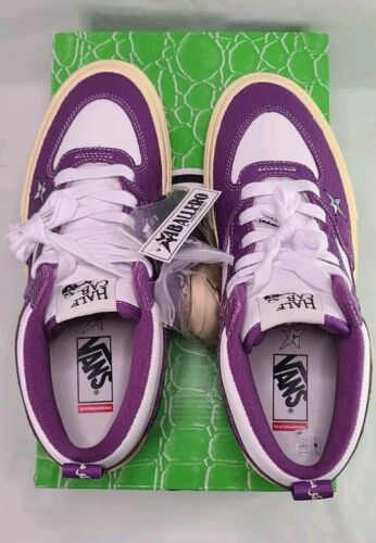 Vans x Carpet Company Skate Half Cab | Mens 9.5 | Purple Croc Skin Marshmallow