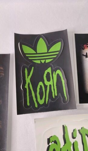 Korn x Adidas Sticker Pack From Every Collab - 12 Stickers - Super RARE! 🔥