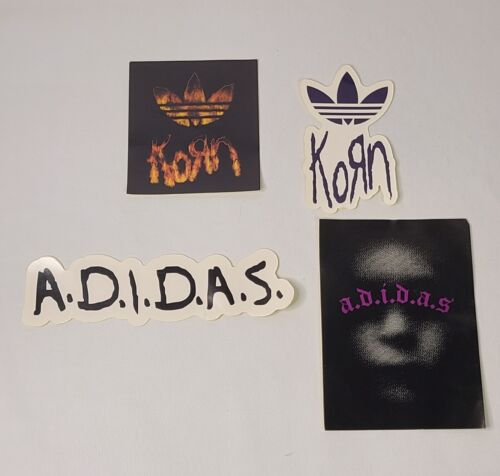 Korn x Adidas Sticker Pack From Every Collab - 12 Stickers - Super RARE! 🔥
